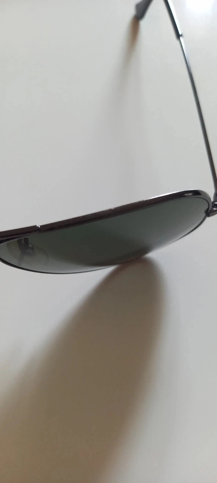 Lunettes de soleil Ray Ban Aviator classic noire unisexe homme femme – photo 3